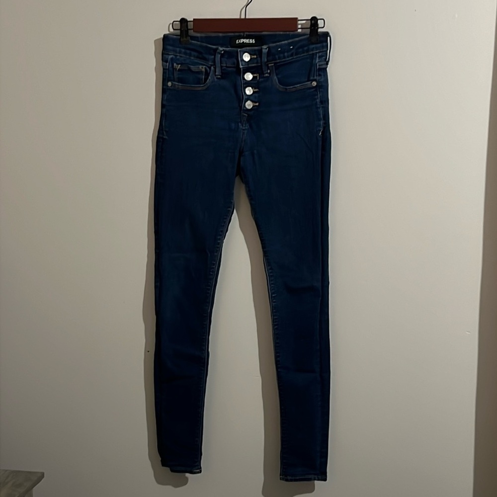 Express stretch legging mid-rise size 2